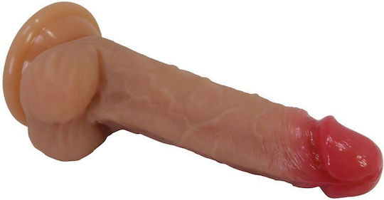 Pretty Love Ρεαλιστικό Dildo με Βεντούζα Flesh