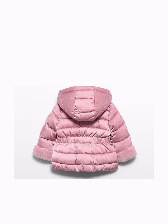 Kinder Pelz Kurze Rosa