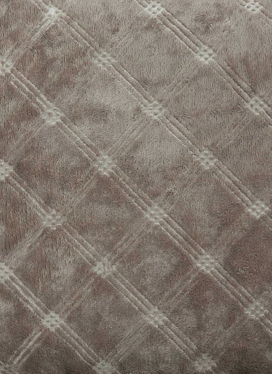 Madi Sherpa Comforter Double Bed 220x240cm Beige