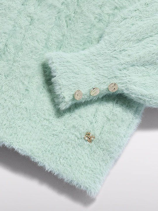 Kids Long-sleeved Sweater Mint