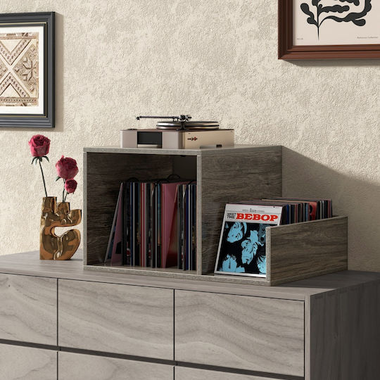 Costway Hi-Fi Furniture Grey 45x67x66cm