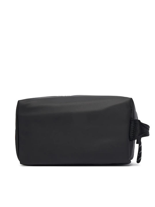 Men's Toiletry Bag Rubberized Dopp Kit Lv04d1293g Black
