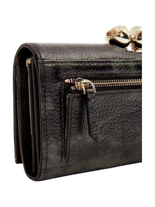 Liieeah Large Leather Women's Wallet Black