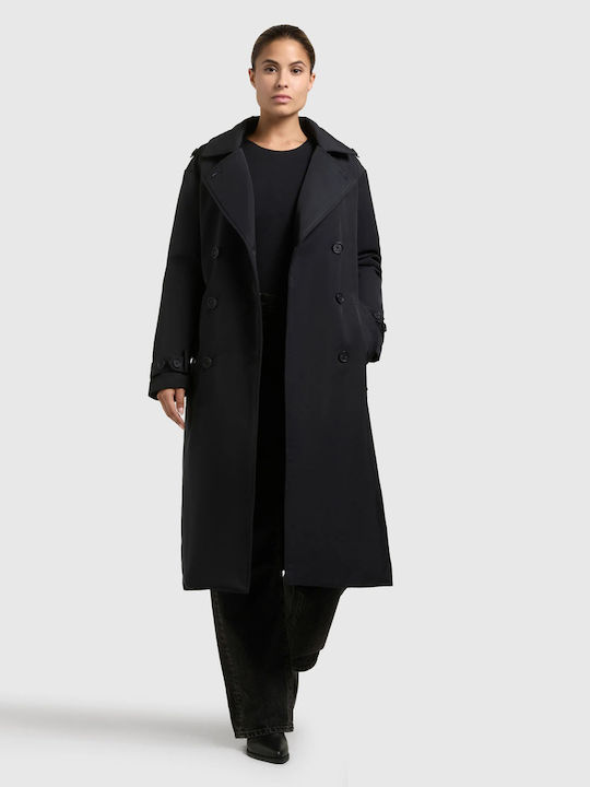 Damen Jacken Für Winter Port Blau