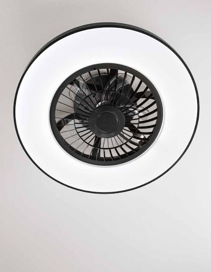 Fan Europe Garbin Deckenventilator mit Licht Schwarz