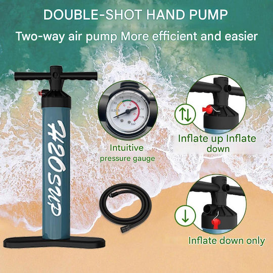 H2OSUP Placă SUP gonflabilă cu lungime de 3.35m Portocalie