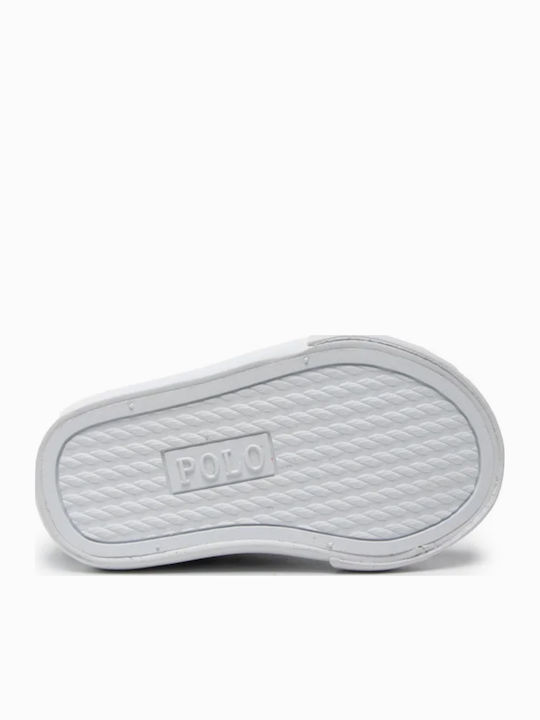 Polo Kids Sneakers with Hoop & Loop Closure Navy Blue