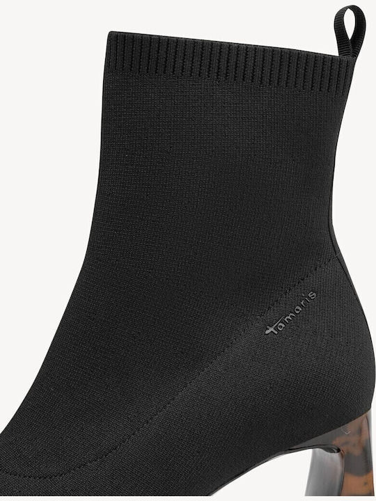Damen Stiefeletten mit Absatz Schwarz