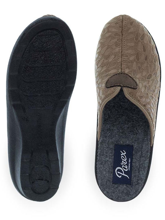 Beige Damen Hausschuhe