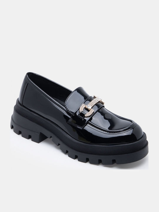 Women's Loafers in Black Color