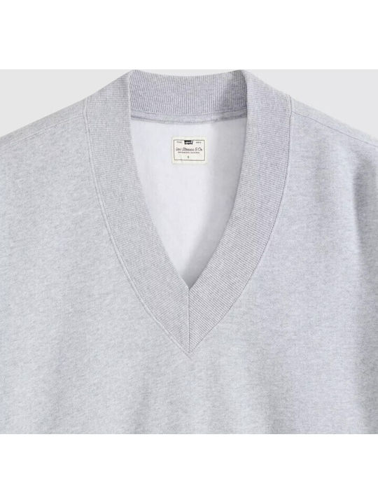 Lange Damen Sweatshirt Grau