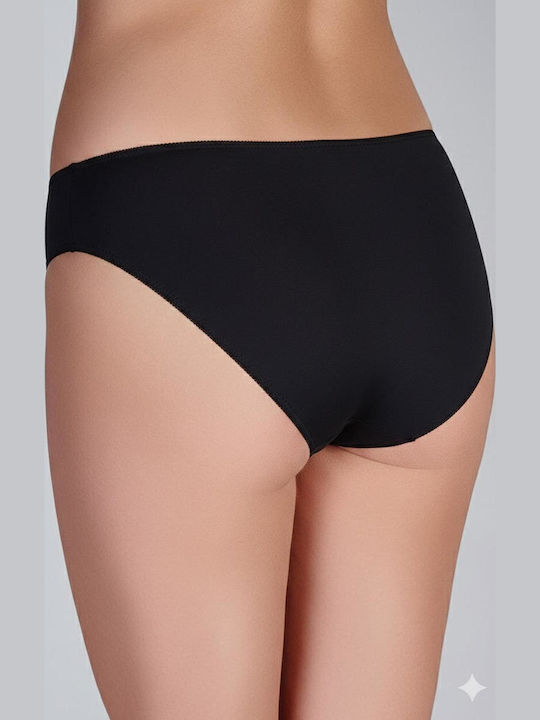 Cotton Women's Briefs 3Pack Black/White
