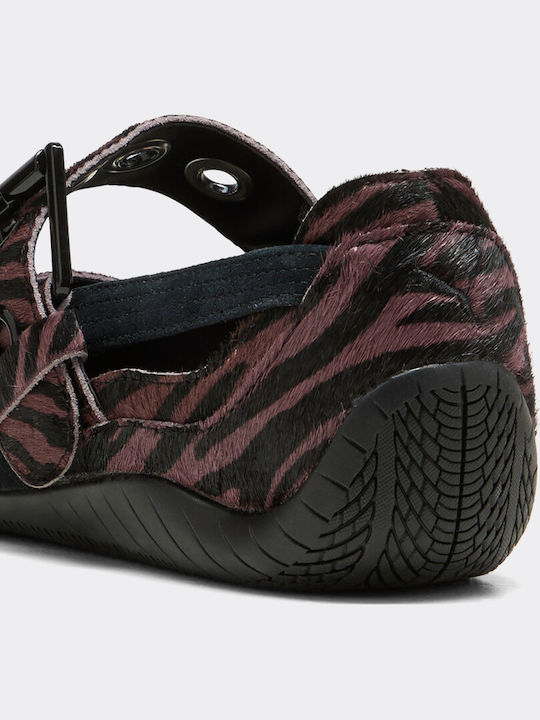 Speedcat Damen Ballerinas Braune
