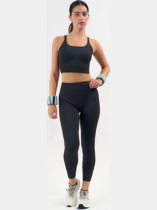 Damenturnsport-BH Schwarz