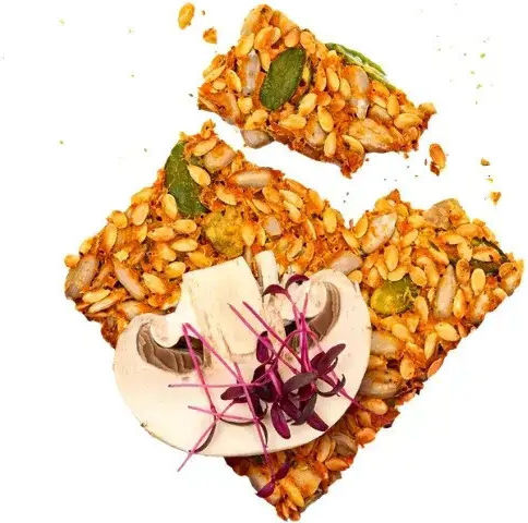 Pumpkin Garlic Gluten Free Crackers 80gr