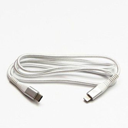 Logo Collection USB-C zu Lightning Kabel Weiß 2m
