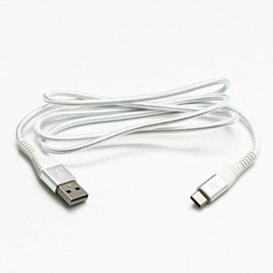Logo Collection USB-C zu Lightning Kabel Weiß 2m