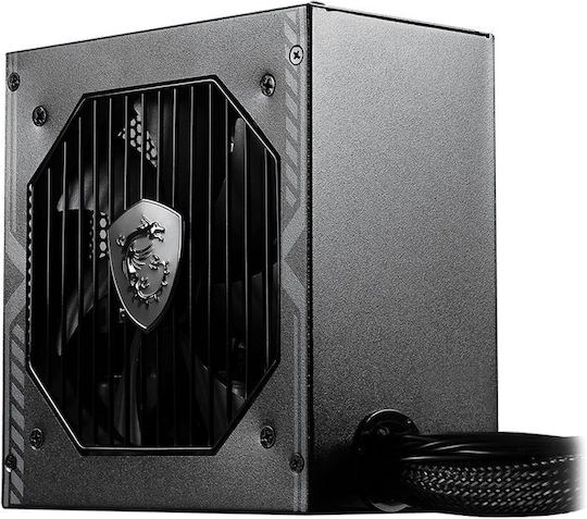 MSI MAG A650BN PCIE5 III 650W Μαύρο Τροφοδοτικό Υπολογιστή Full Wired 80 Plus Bronze