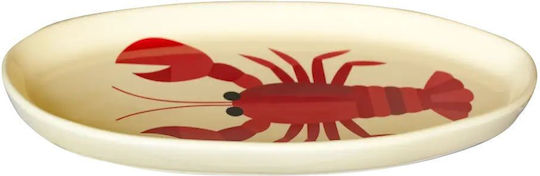 Kitsch Kitchen Πορσελάνης Κίτρινη 35x18x2.5εκ.