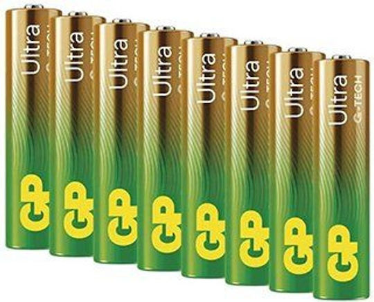 Genius Pack Alkaline Batteries AAA 1.5V 8pcs
