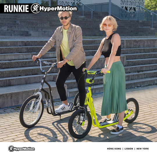HyperMotion Kinderroller Runkie 2-Rad für 8+ Jahre Gelbes