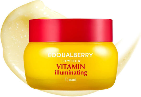 Eqqualberry Vitamin Illuminating Cremă Hidratantă de Față Împotriva Imperfecțiunilor cu Vitamina C și Niacinamidă 50ml