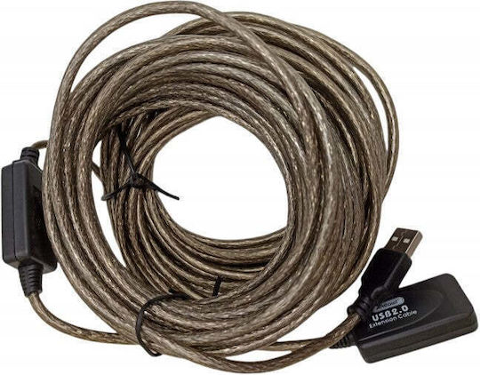 Andowl 15m USB 2.0 Cable A-Male to A-Female