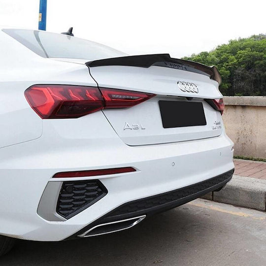 Аероотъмка Багажник Audi A3 8y 2021+ Sedan M4 Look Черен Лъскав ABS Пластмаса