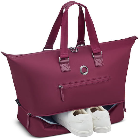 Delsey Пътна Чанта 51lt Кафява Текстилна М61xШ24xВ35см.
