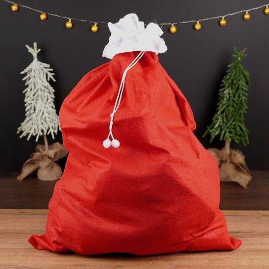 Koopman Christmas Gift Sack Red 90x60cm