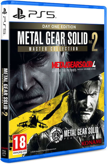 Metal Gear Solid Master Collection Vol. 2 Tag Eins Ausgabe PS5 Spiel