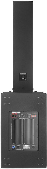 Elokance Turm 15 Max Set mit Aktiv PA-Lautsprecher 1700W mit 15" Woofer