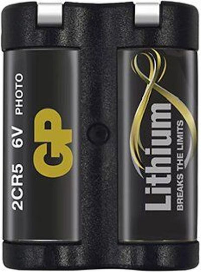 GP Batteries Μπαταρία Λιθίου 2CR5 6V Φωτογραφική (Block) 1τμχ