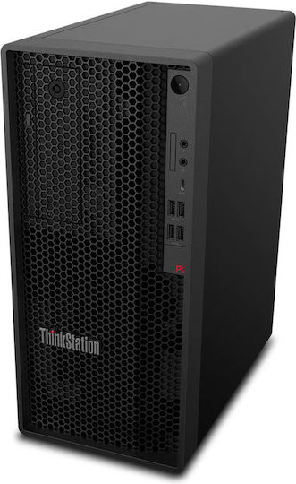 Lenovo Thinkstation P2 Tower Gen2 Desktop PC (Ultra 5-225/32GB DDR5/512GB SSD/W11 Pro) με Πληκτρολόγιο (GR)