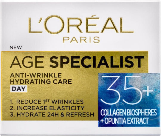 L'Oreal Paris Age Specialist 24-Часов Крем за Лице за Хидратация и Против Стареене с Колаген 50ml