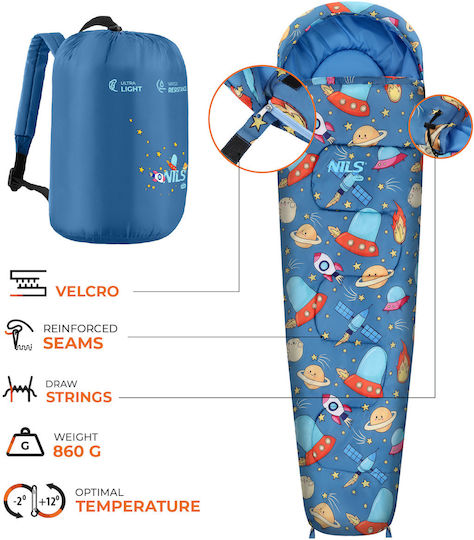 Nils Sleeping Bag Παιδικό Καλοκαιρινό Nils Camp