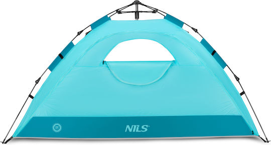 Nils Cort Camping Pop Up Albastru 200x145x115cm
