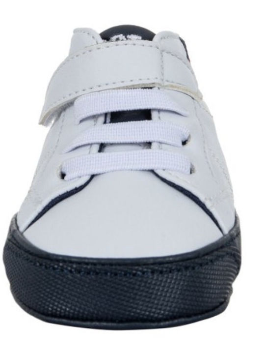 Ralph Lauren Baby Soft-Sole Boots White Polo