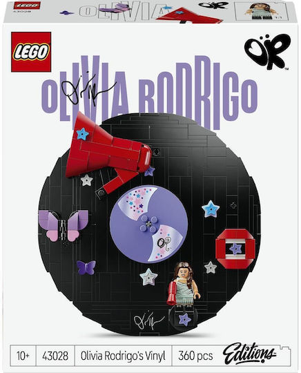 LEGO Издания Olivia Rodrigo's Vinyl за 10+ Години 360 Бр
