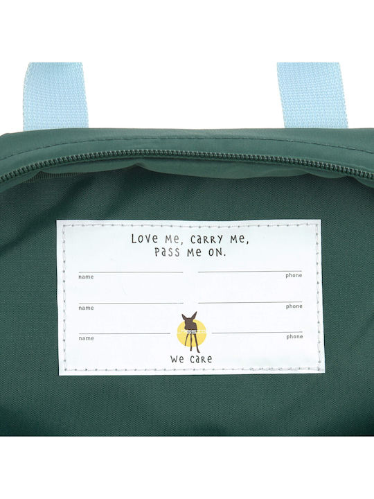 Laessig Little Gang School Bag Backpack Elementary, Elementary Green
