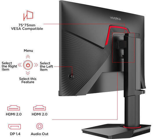 G2511E IPS HDR Gaming Монитор 24.5" FHD 1920x1080 320Hz