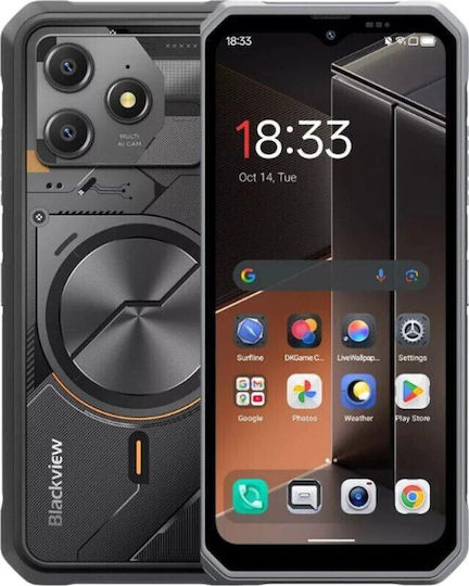 Fort 100 Dual SIM (6/128GB) Устойчив Смартфон Cosmic Black