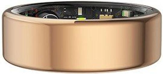 Powerton WPSR02 Inel inteligent Dimensiune 11 cu Pedometru Auriu