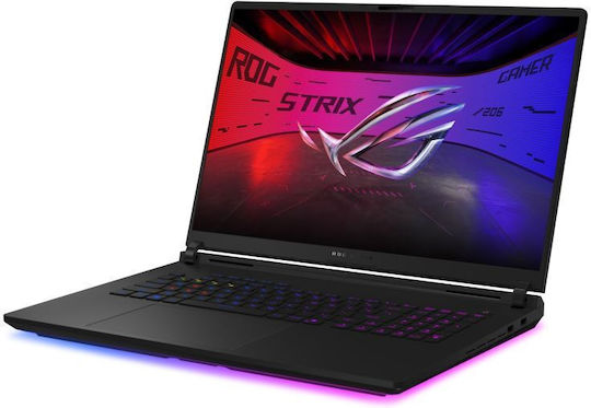 Asus ROG Strix Scar 18 G835LXG-U9644X 18" UHD 240Hz (Ultra 9-290HX/32GB/2TB SSD + 2TB SSD/GeForce RTX 5090/W11 Pro) Off Black (US Keyboard)