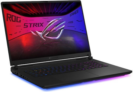 Asus ROG Strix Scar 18 G835LXG-U9644X 18" UHD 240Hz (Ultra 9-290HX/32GB/2TB SSD + 2TB SSD/GeForce RTX 5090/W11 Pro) Off Black (US Keyboard)