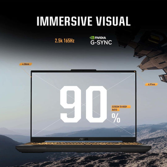Asus TUF Gaming F16 FX607VJR-TU295 16" IPS FHD+ 144Hz (Core 5-205H/16GB/512GB SSD/GeForce RTX 3050/No OS) Mecha Gray (US Keyboard)