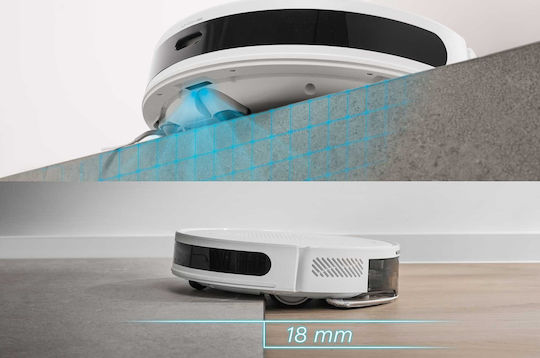 Sencor Robot Vacuum Cleaner with Laser Mapping & 5000Pa Suction White