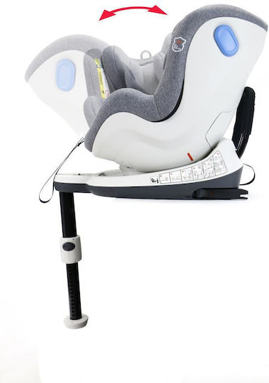 Asalvo Virafix Scaun Auto i-Size cu Isofix Gri 0-18 kg