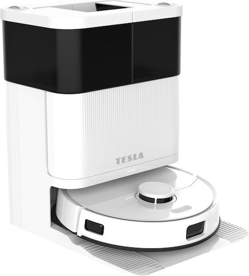 Tesla Robostar IQ900 Ultra Robot Vacuum Cleaner with Laser Mapping & 10000Pa Suction White
