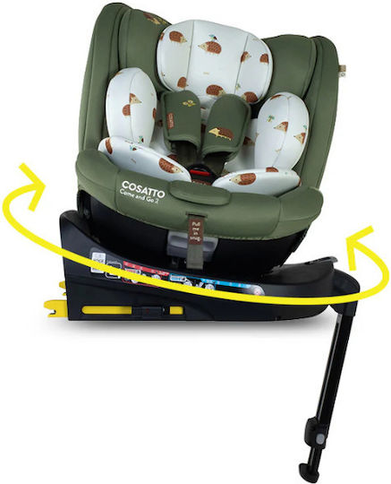 Cosatto Come And Go 2 i-Size 360 Столче за кола с Isofix Зелен 0-18 кг